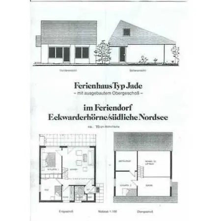 منتجع Ferienhaus Nordsee Eckwarderhoerne